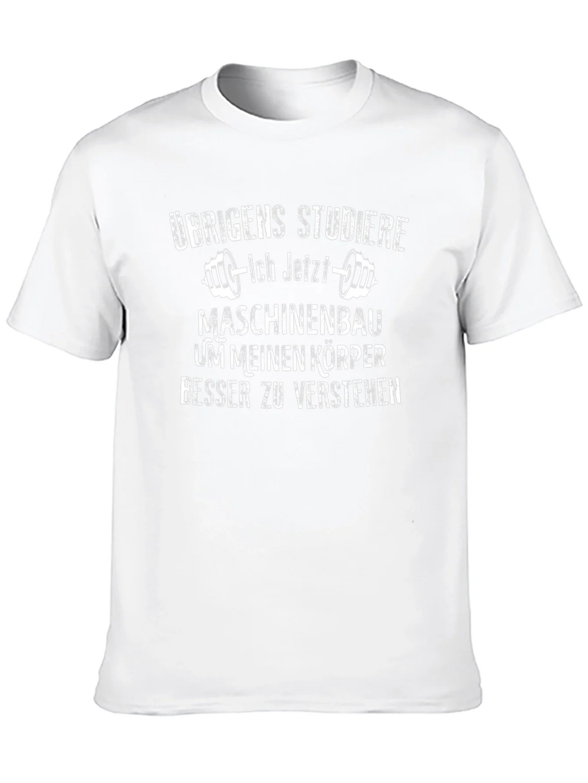 Gym Humor T-Shirt - Study Machine Construction product image 9