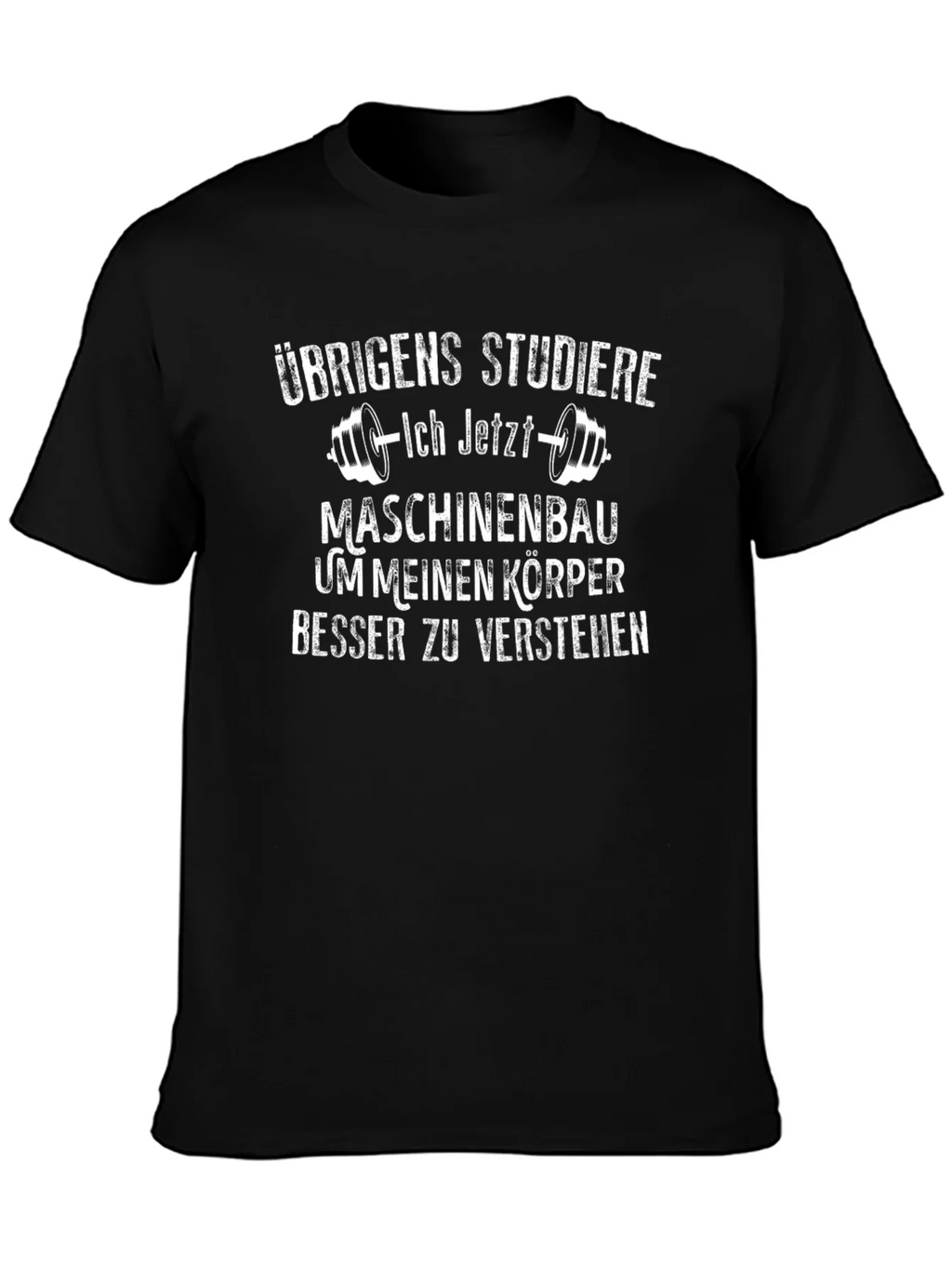 Gym Humor T-Shirt - Study Machine Construction product image 3
