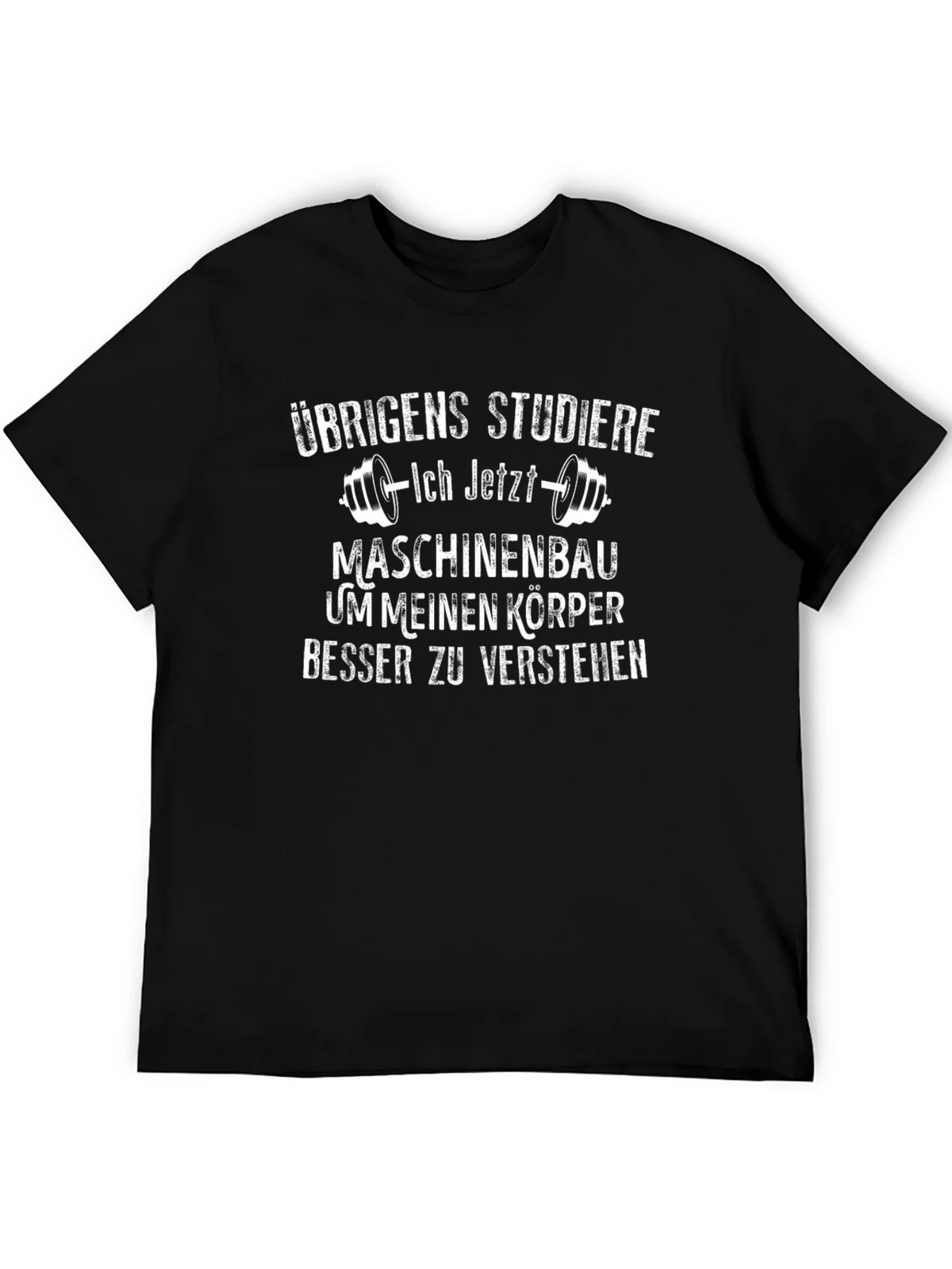 Gym Humor T-Shirt - Study Machine Construction product image 5