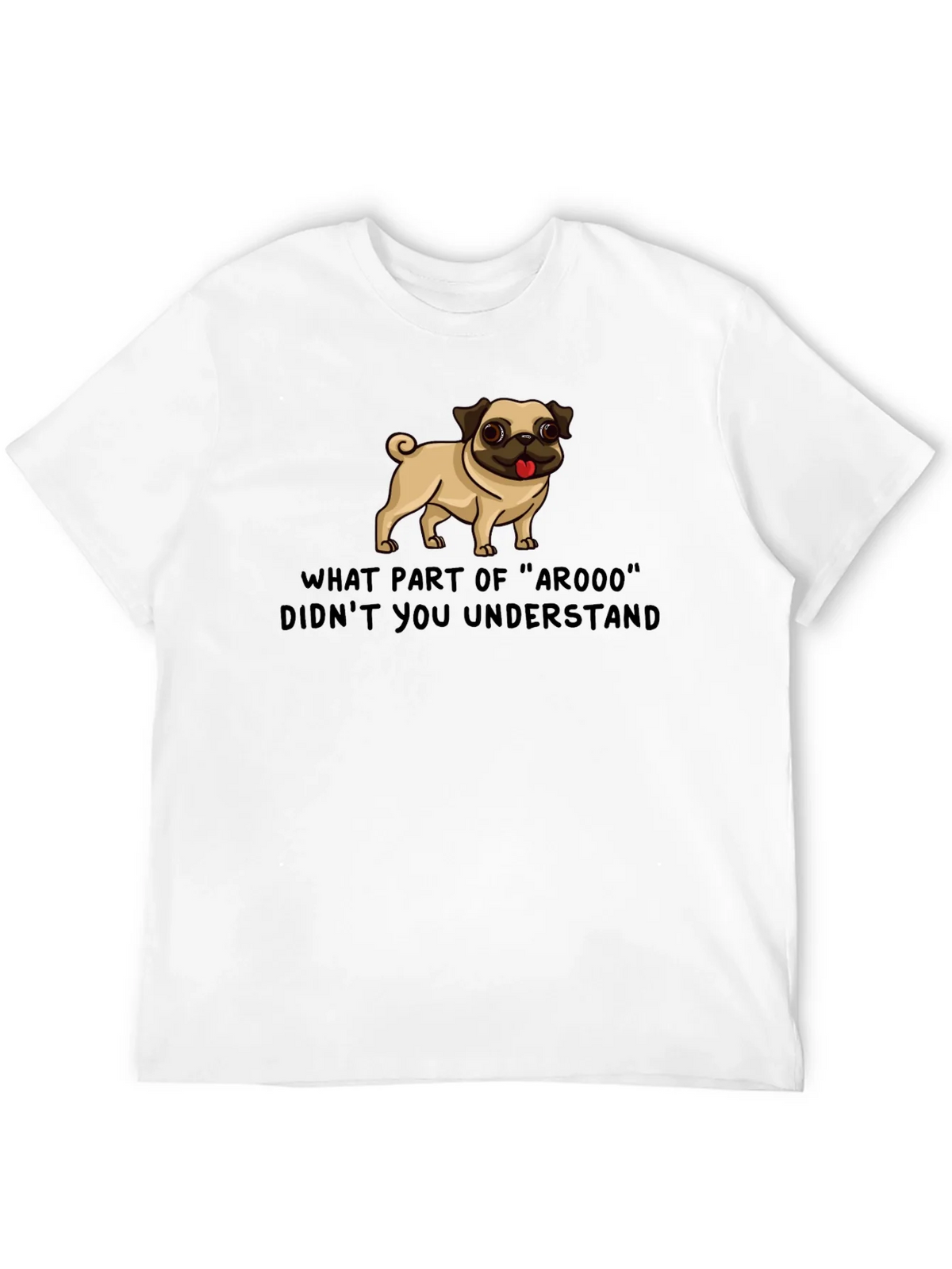 Funny Pug ArOOO T-Shirt - Dog Lover Tee product image 11