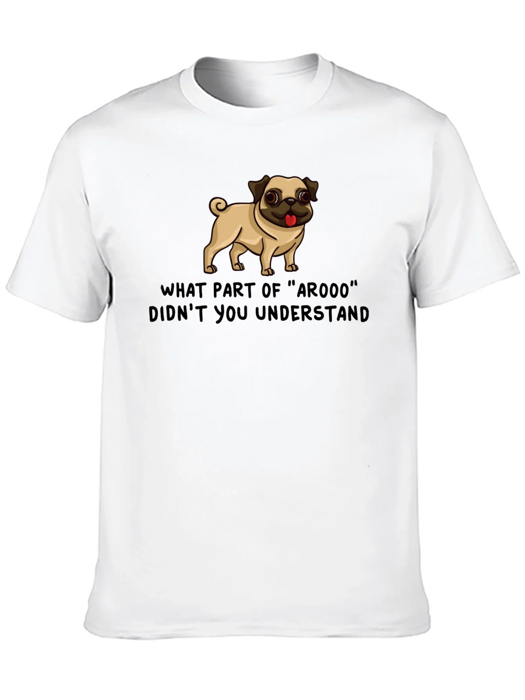Funny Pug ArOOO T-Shirt - Dog Lover Tee product image 9