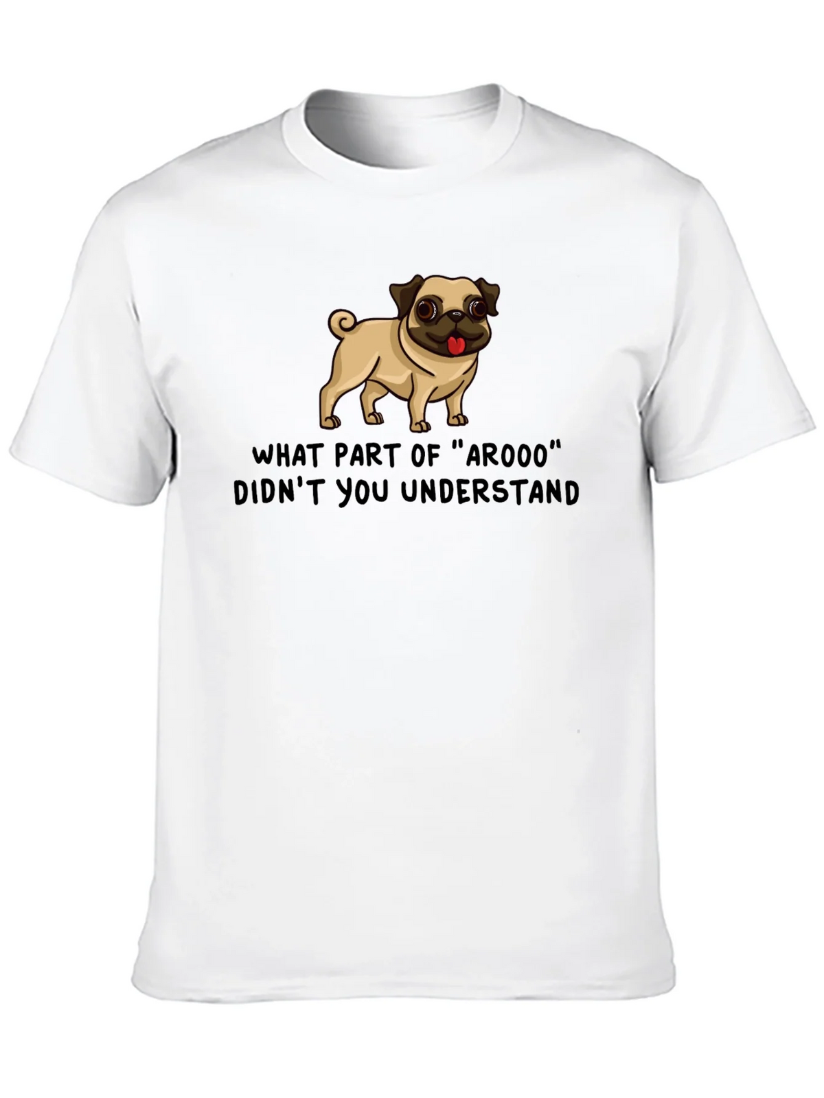 Funny Pug ArOOO T-Shirt - Dog Lover Tee product image 9