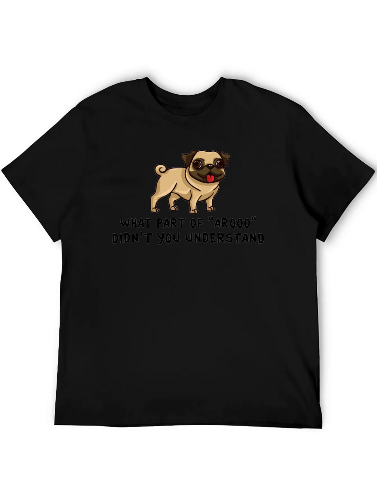 Funny Pug ArOOO T-Shirt - Dog Lover Tee product image 5