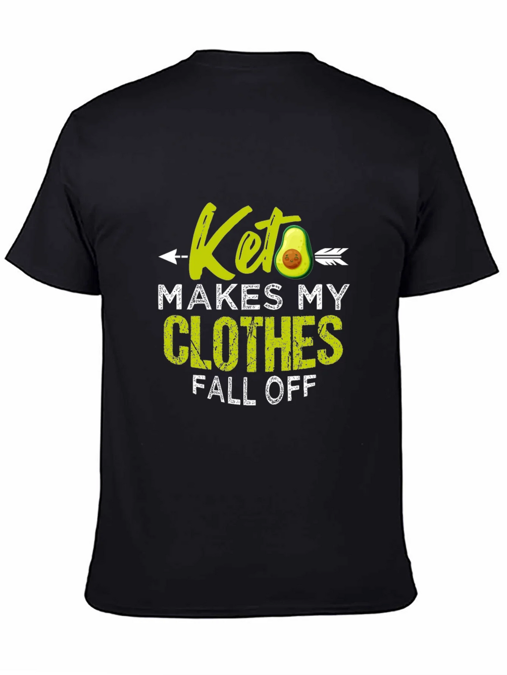 Keto Diet T-Shirt - Funny Avocado Design product image 4