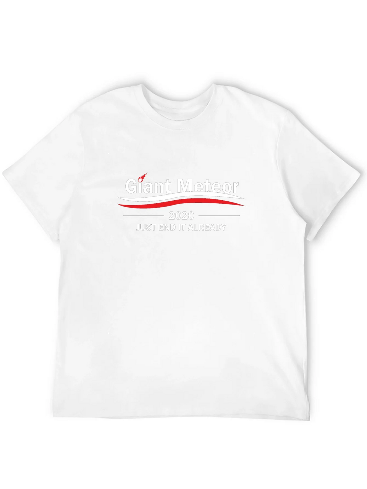 Giant Meteor 2020 Slogan Black T-Shirt product image 11