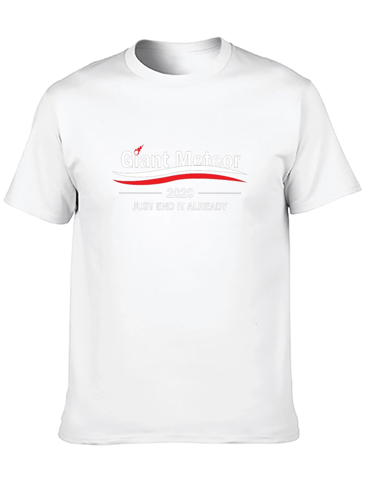 Giant Meteor 2020 Slogan Black T-Shirt product image 9
