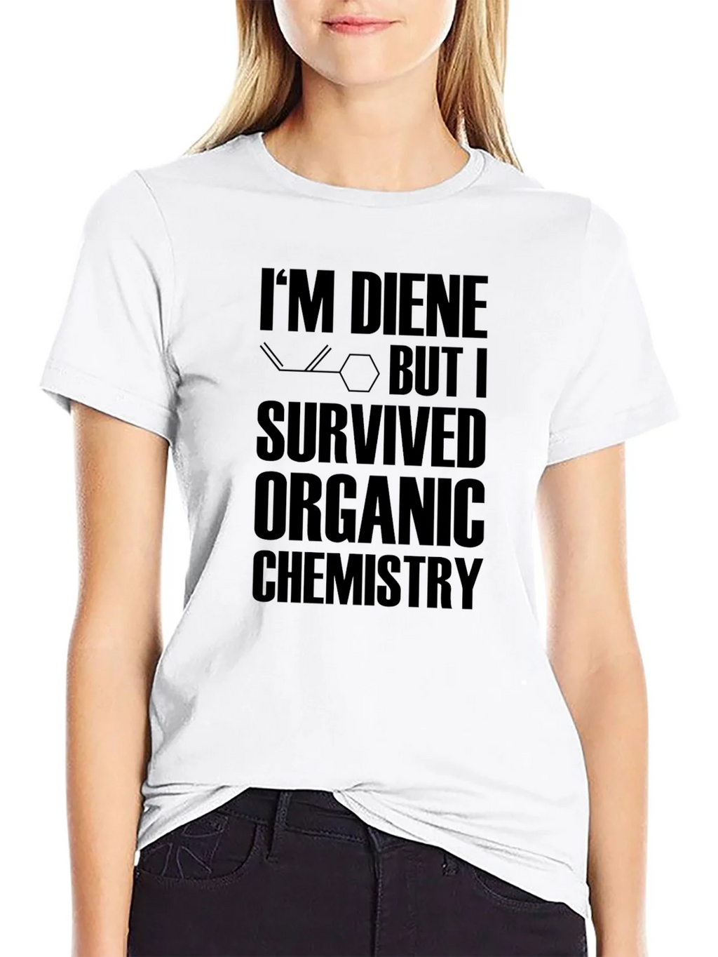 Im Diene T-Shirt - Organic Chemistry Humor Tee product image 4