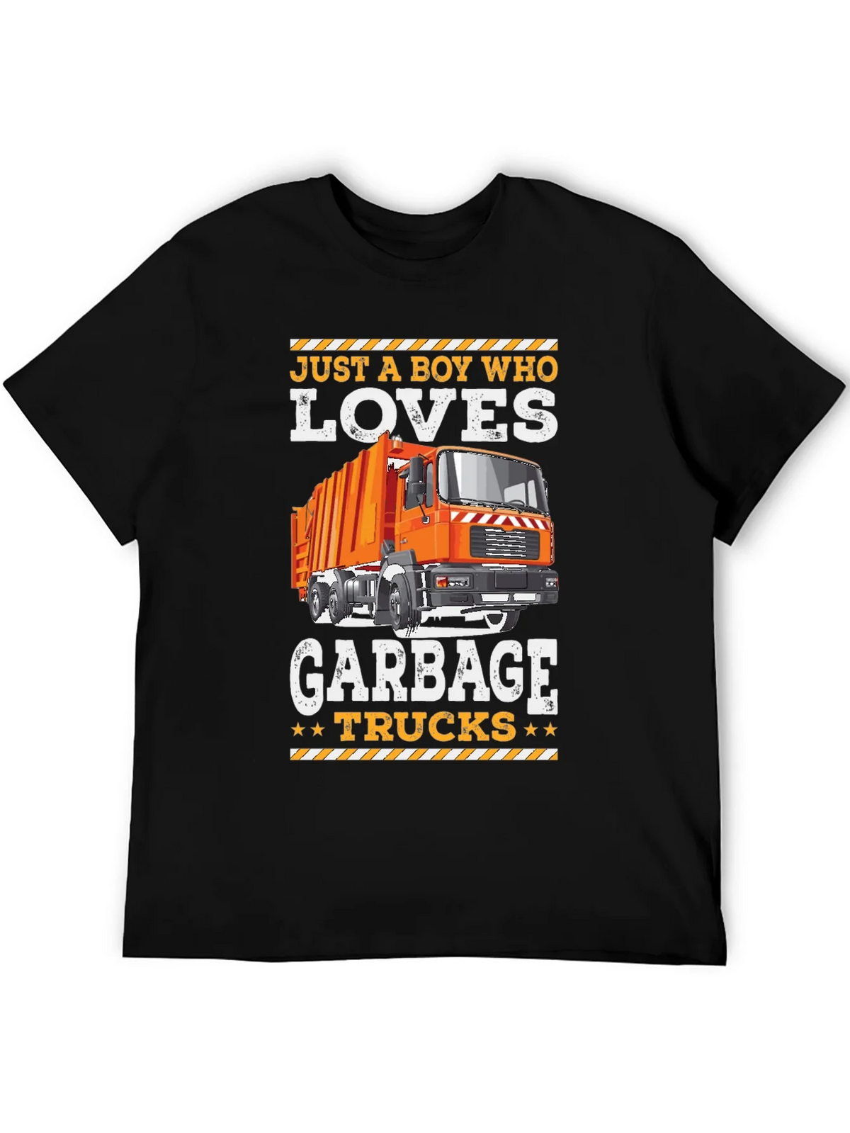 Boy Who Loves Garbage Trucks T-Shirt product image 1