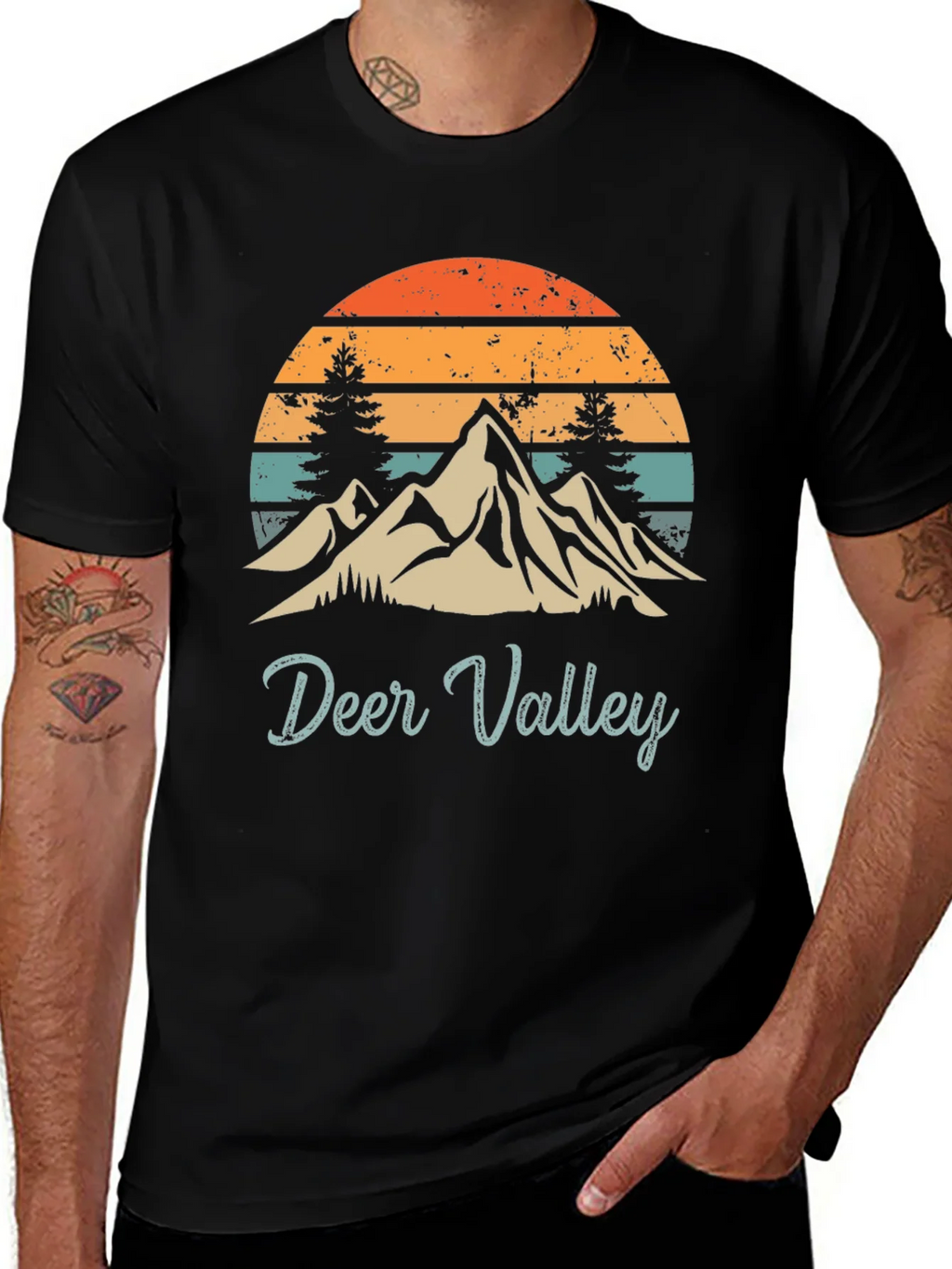 Deer Valley Retro Graphic Tee product image 1