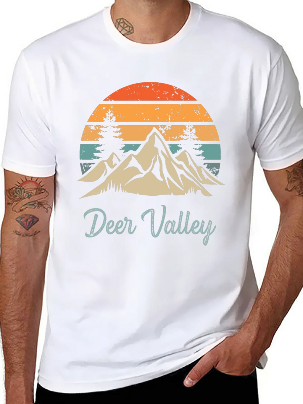 Deer Valley Retro Graphic Tee product image 7