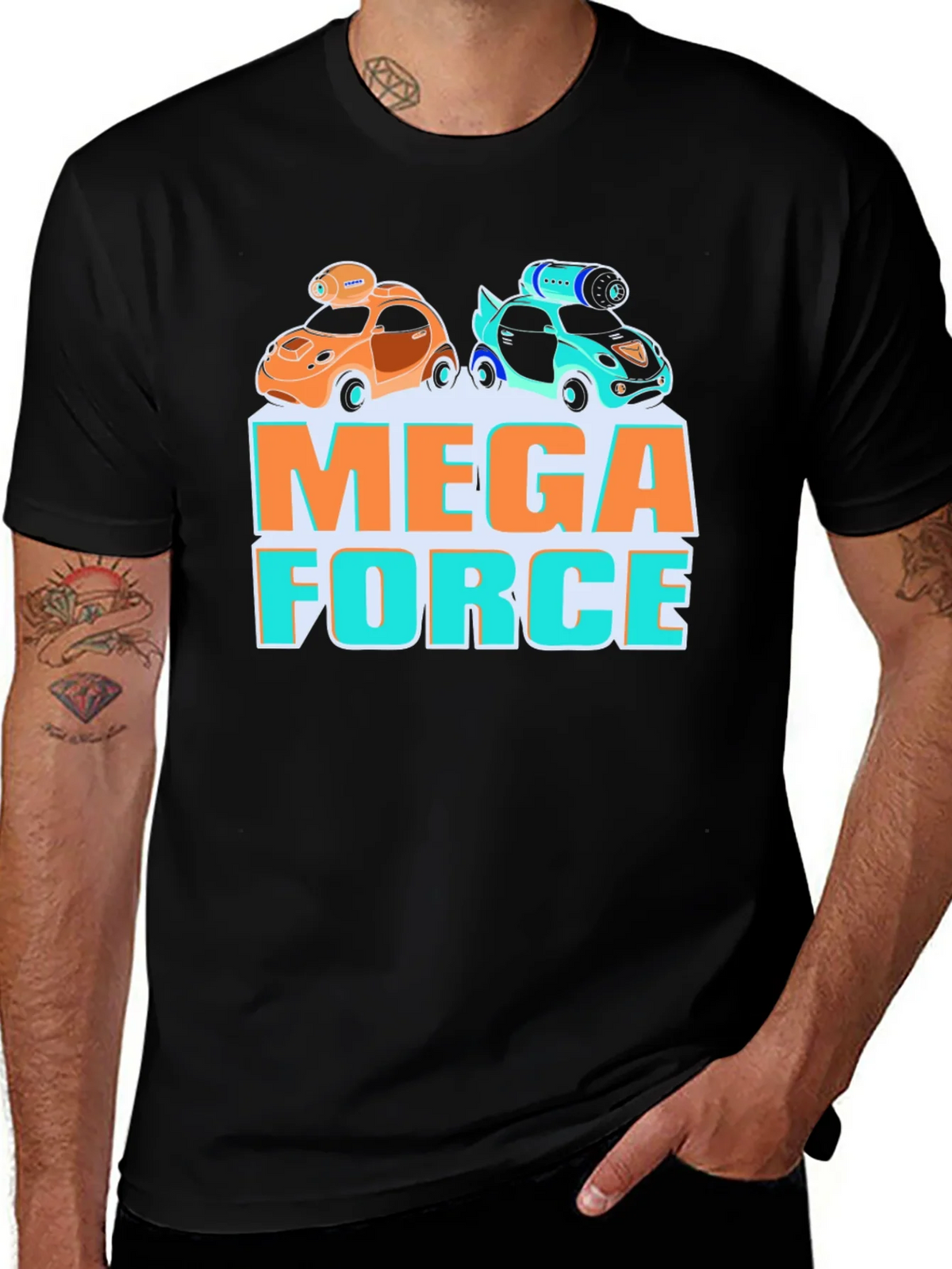 Mega Force Graphic Tee - Car Design product image 1