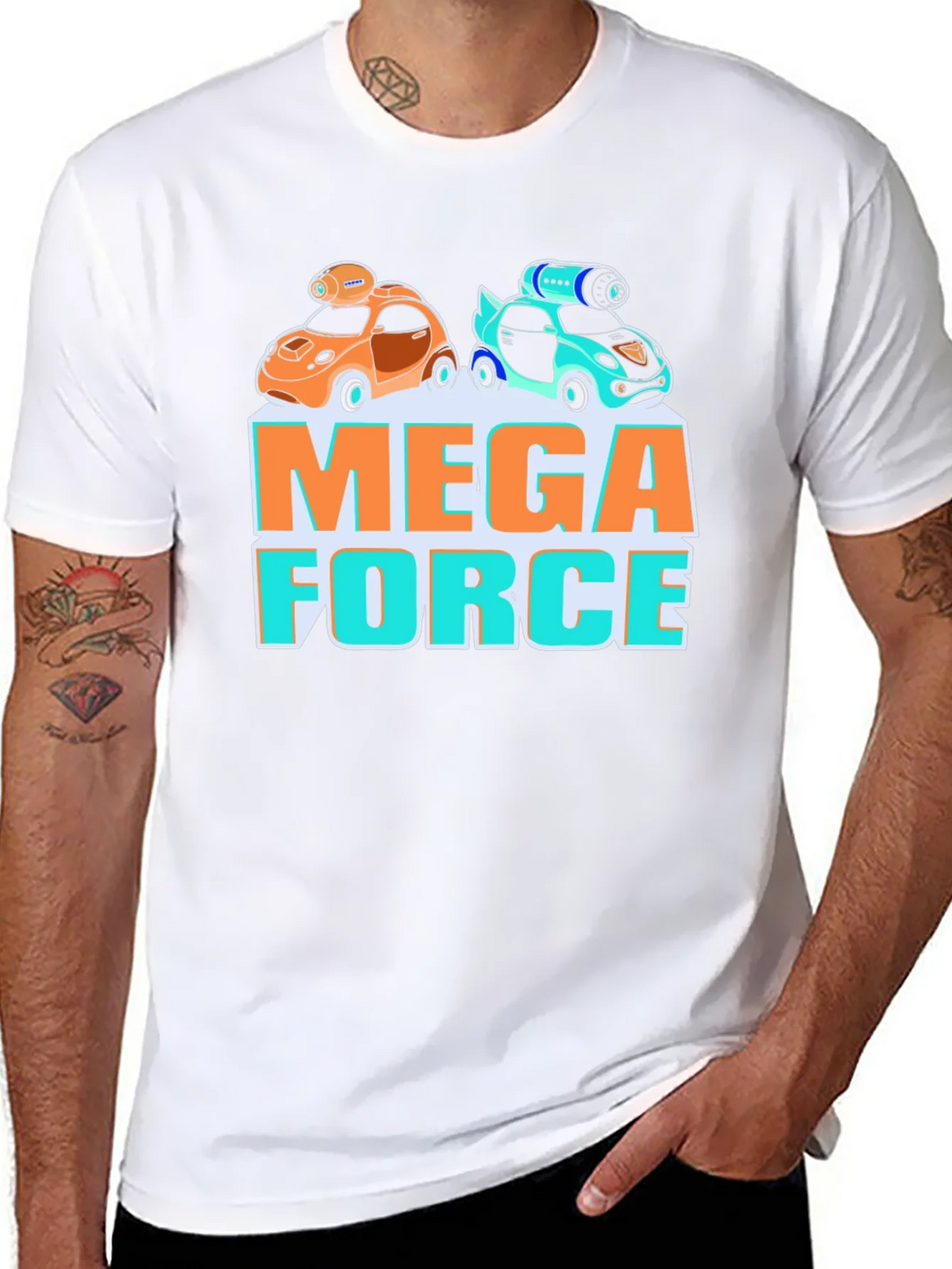 Mega Force Graphic Tee - Car Design product image 7