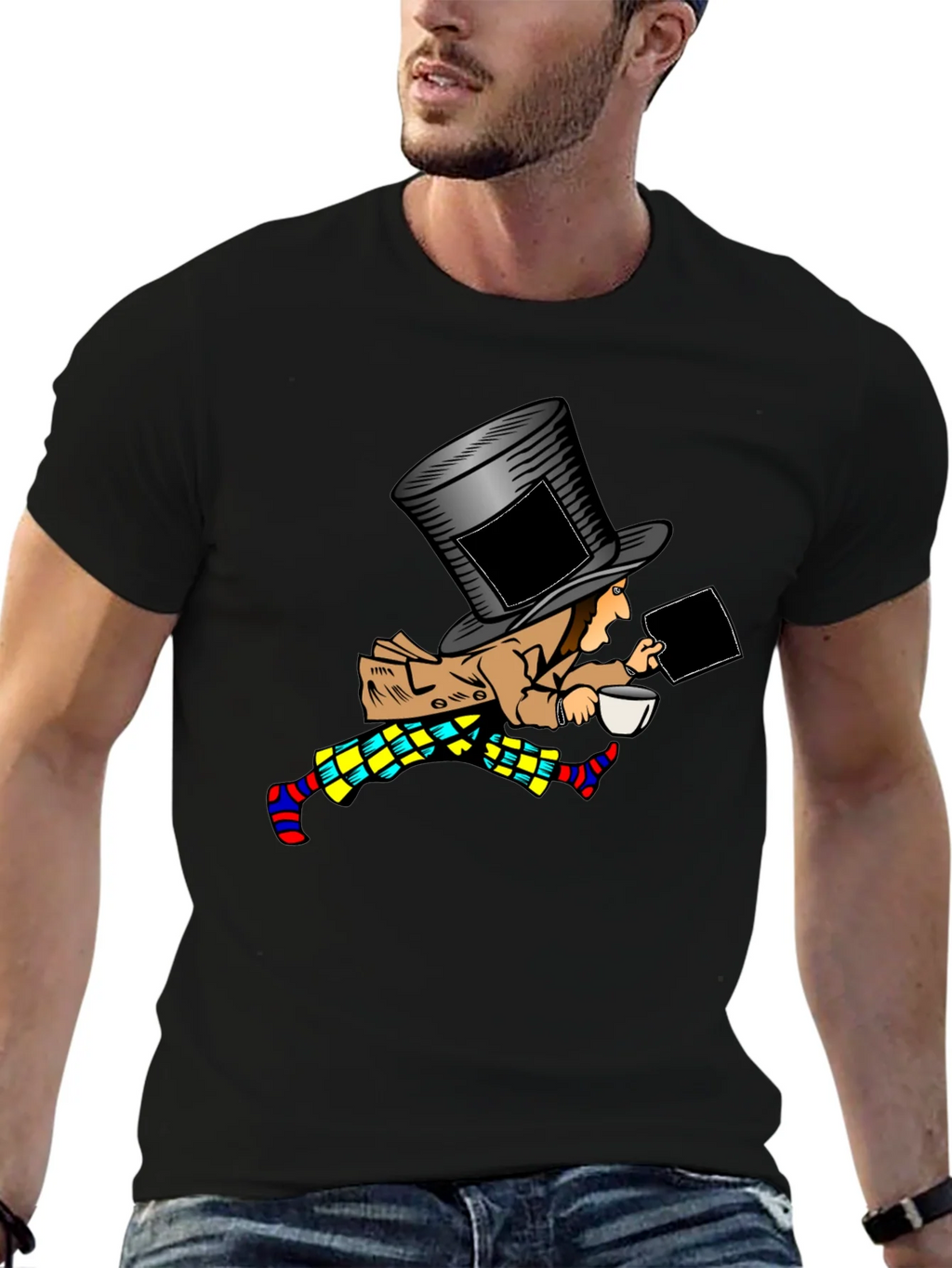 Mad Hatter Graphic Tee - Wonderland Style Shirt product image 6