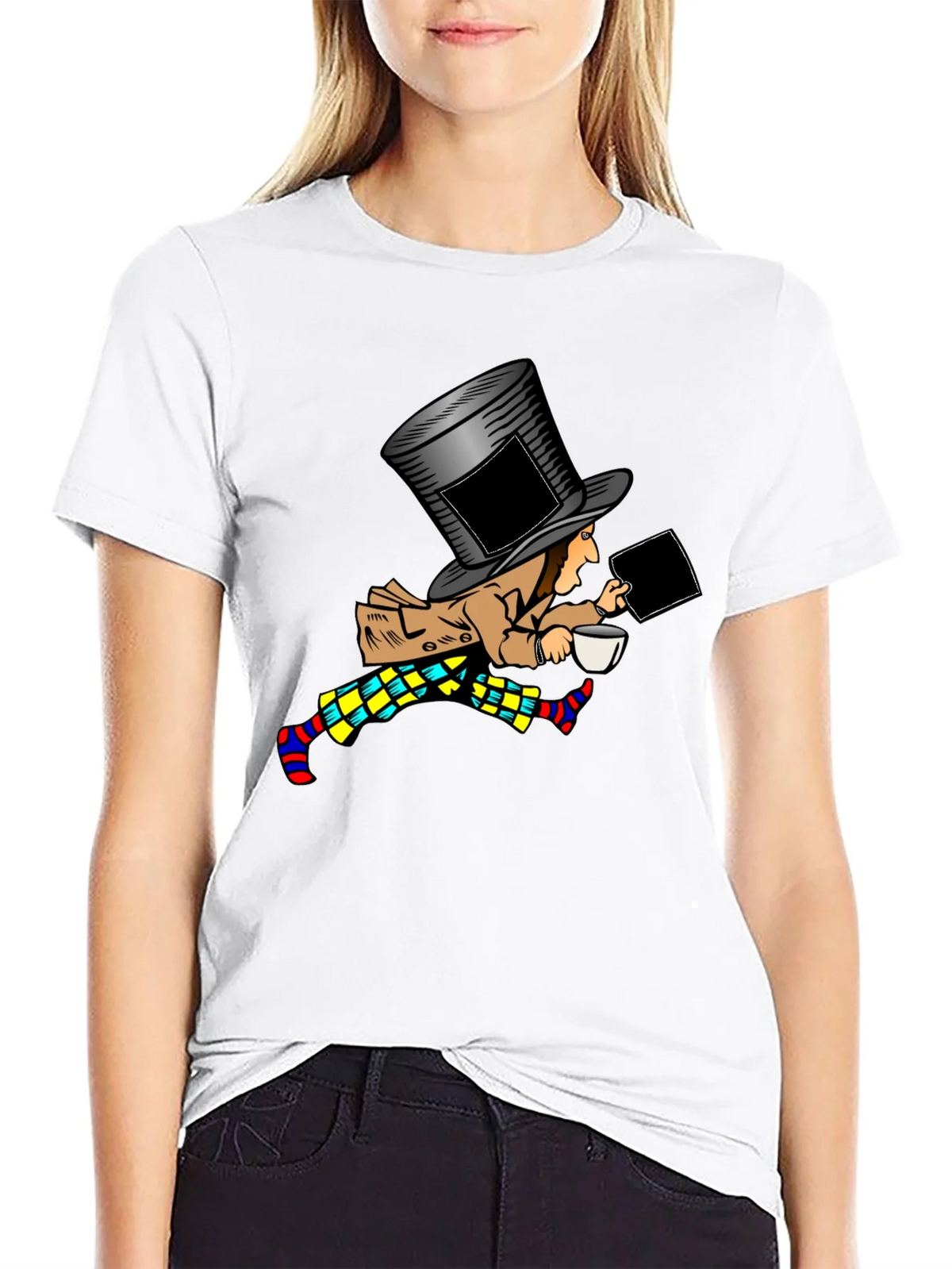 Mad Hatter Graphic Tee - Wonderland Style Shirt product image 8
