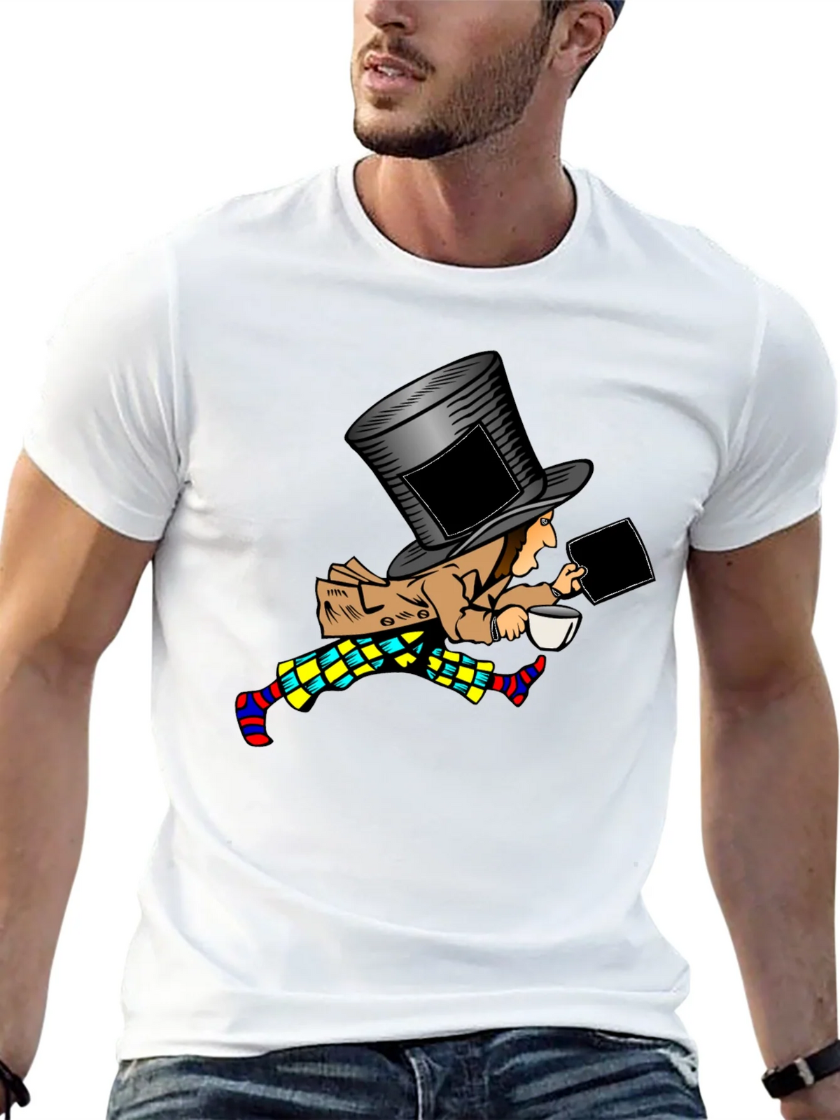 Mad Hatter Graphic Tee - Wonderland Style Shirt product image 12