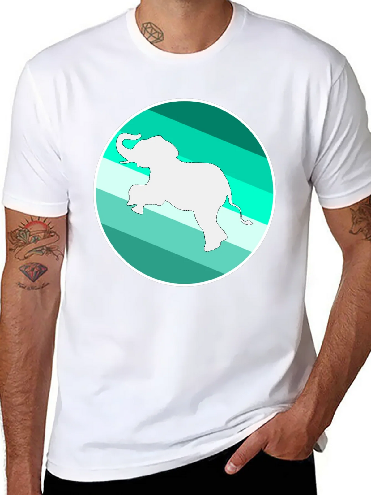Elephant Graphic Tee - Fun & Stylish Design product image 6