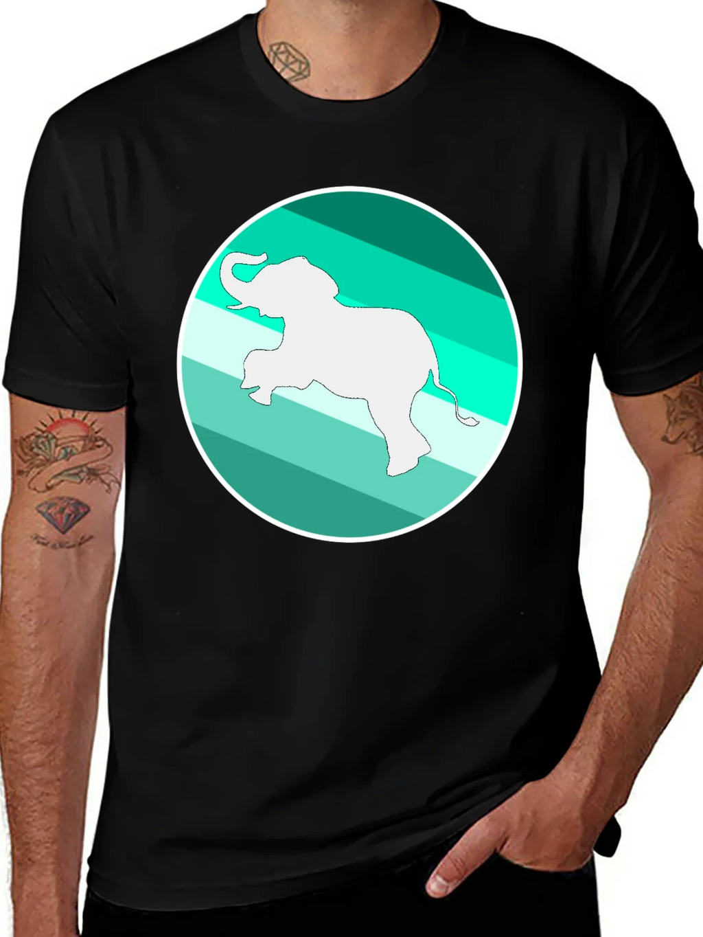 Elephant Graphic Tee - Fun & Stylish Design product image 1