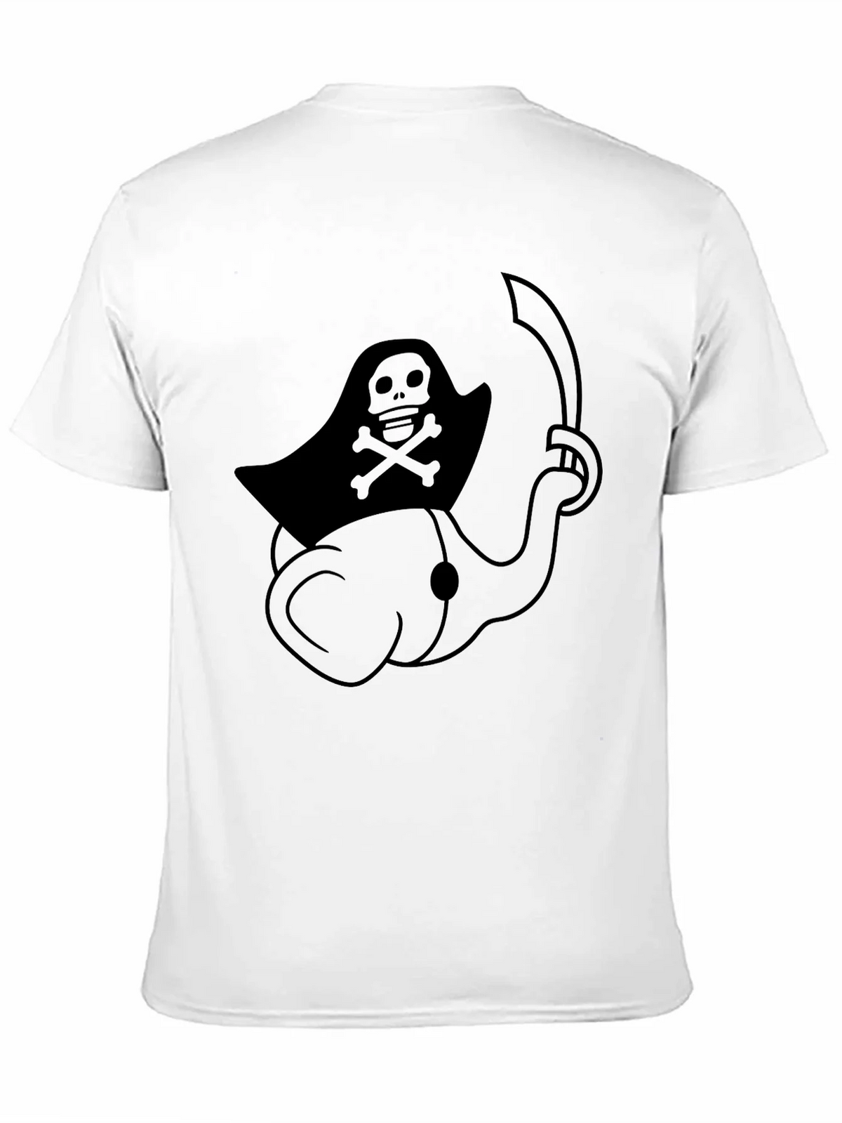 Pirate Elephant Black T-Shirt product image 10