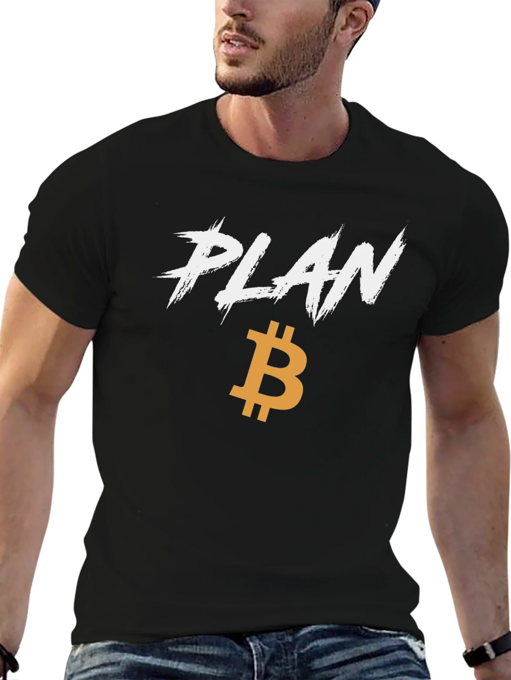 Plan B Bitcoin T-Shirt - Black Crypto Tee product image 5