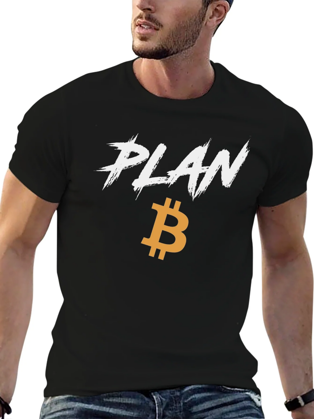 Plan B Bitcoin T-Shirt - Black Crypto Tee product image 5