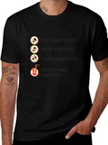 Rock Paper Scissors Saxophone Graphic T-Shirt product image 1