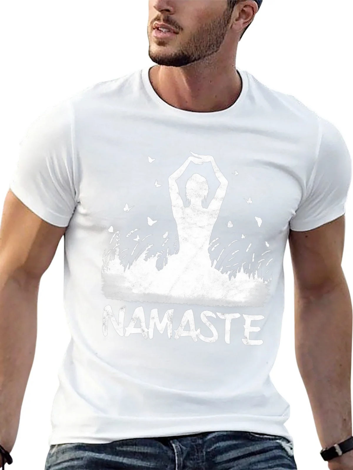 Namaste Yoga Meditation T-Shirt product image 6