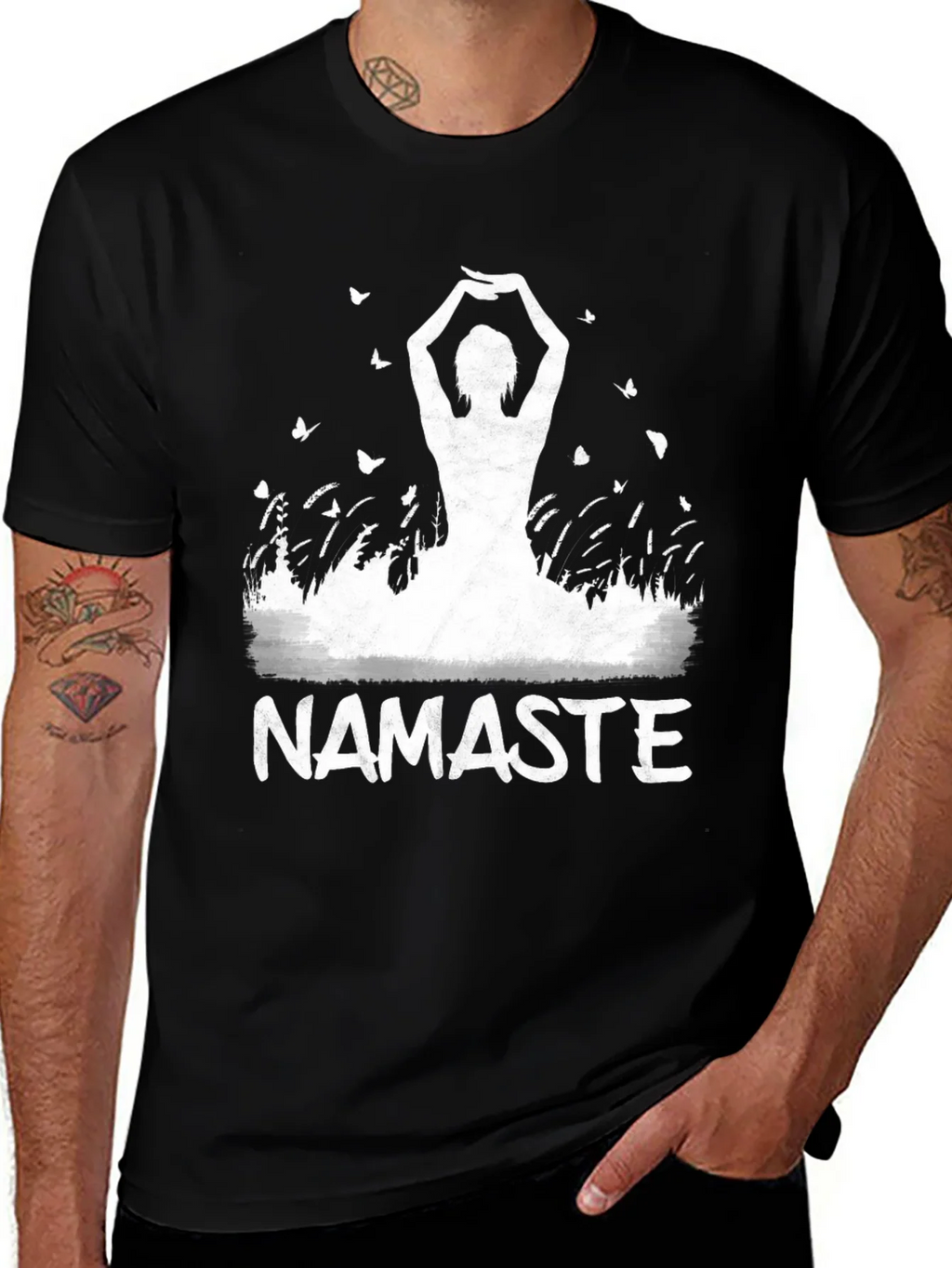 Namaste Yoga Meditation T-Shirt product image 1