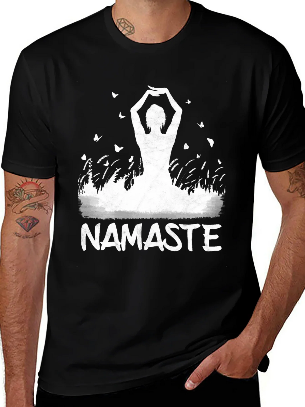 Namaste Yoga Meditation T-Shirt product image 1