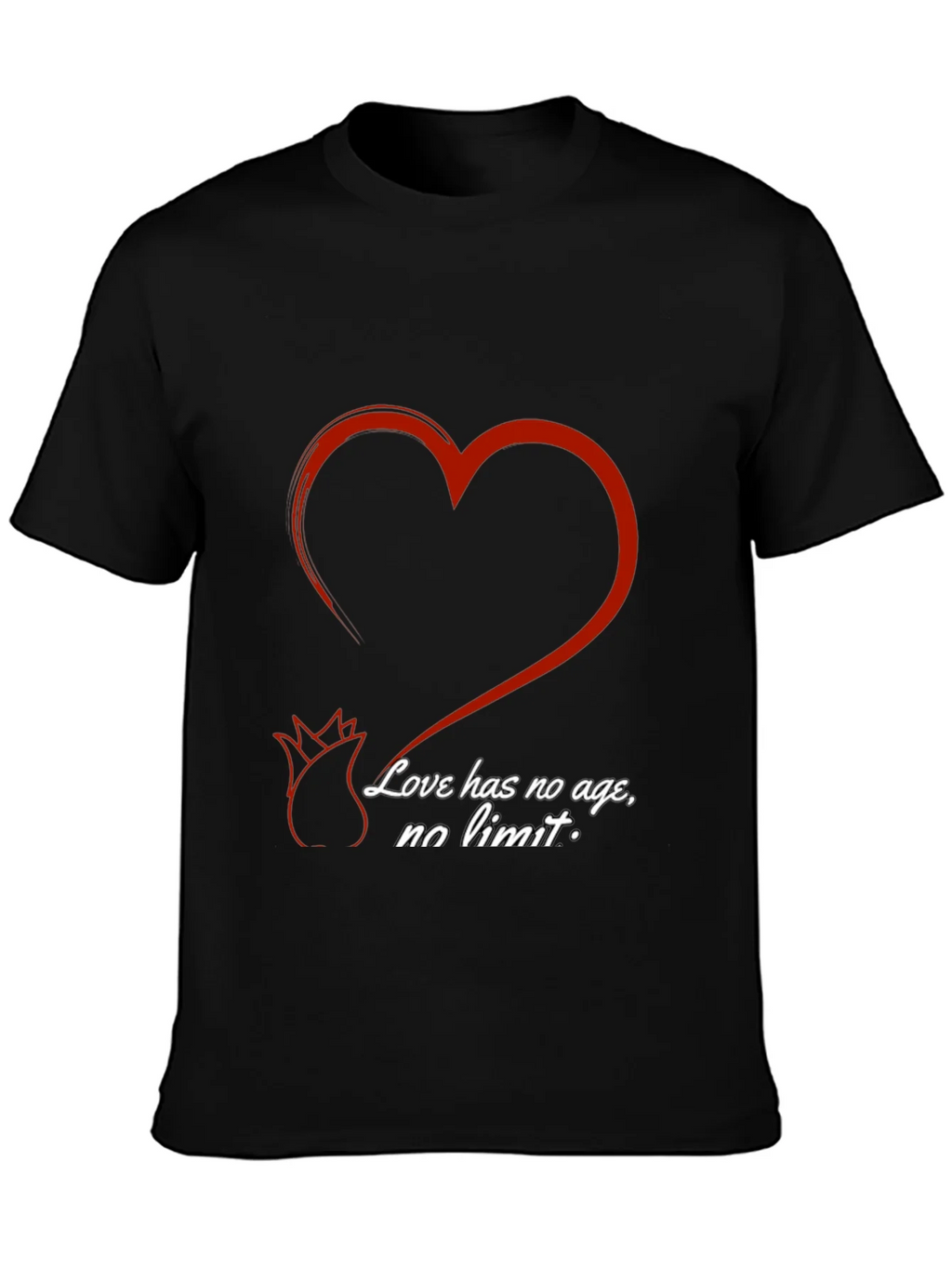 Love Has No Age T-Shirt - Romantic Valentines Day Tee product image 3