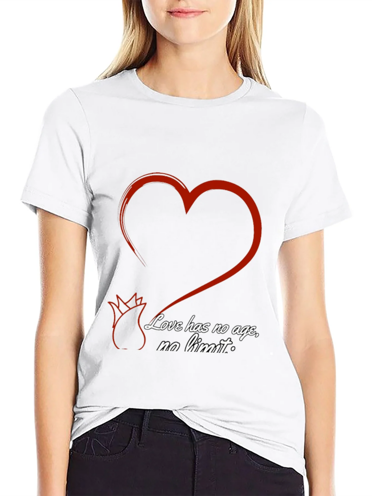 Love Has No Age T-Shirt - Romantic Valentines Day Tee product image 8