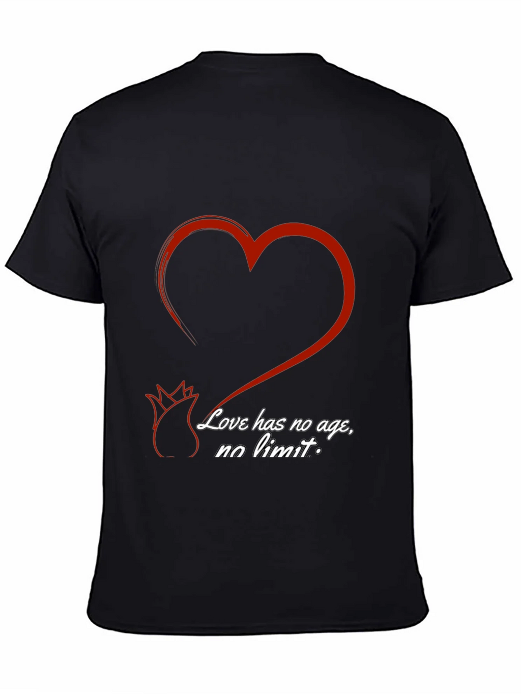Love Has No Age T-Shirt - Romantic Valentines Day Tee product image 4