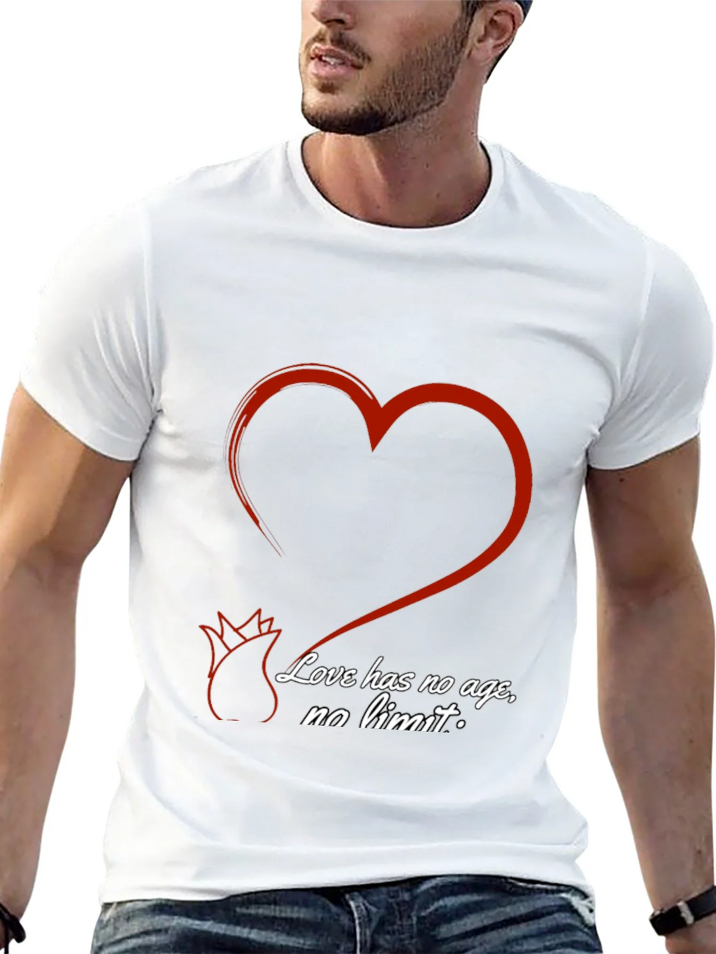 Love Has No Age T-Shirt - Romantic Valentines Day Tee product image 12