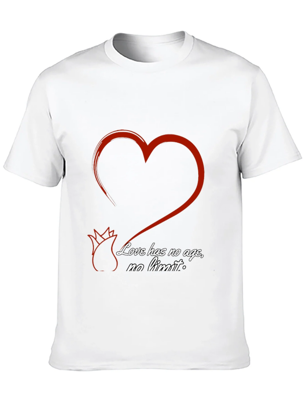 Love Has No Age T-Shirt - Romantic Valentines Day Tee product image 9