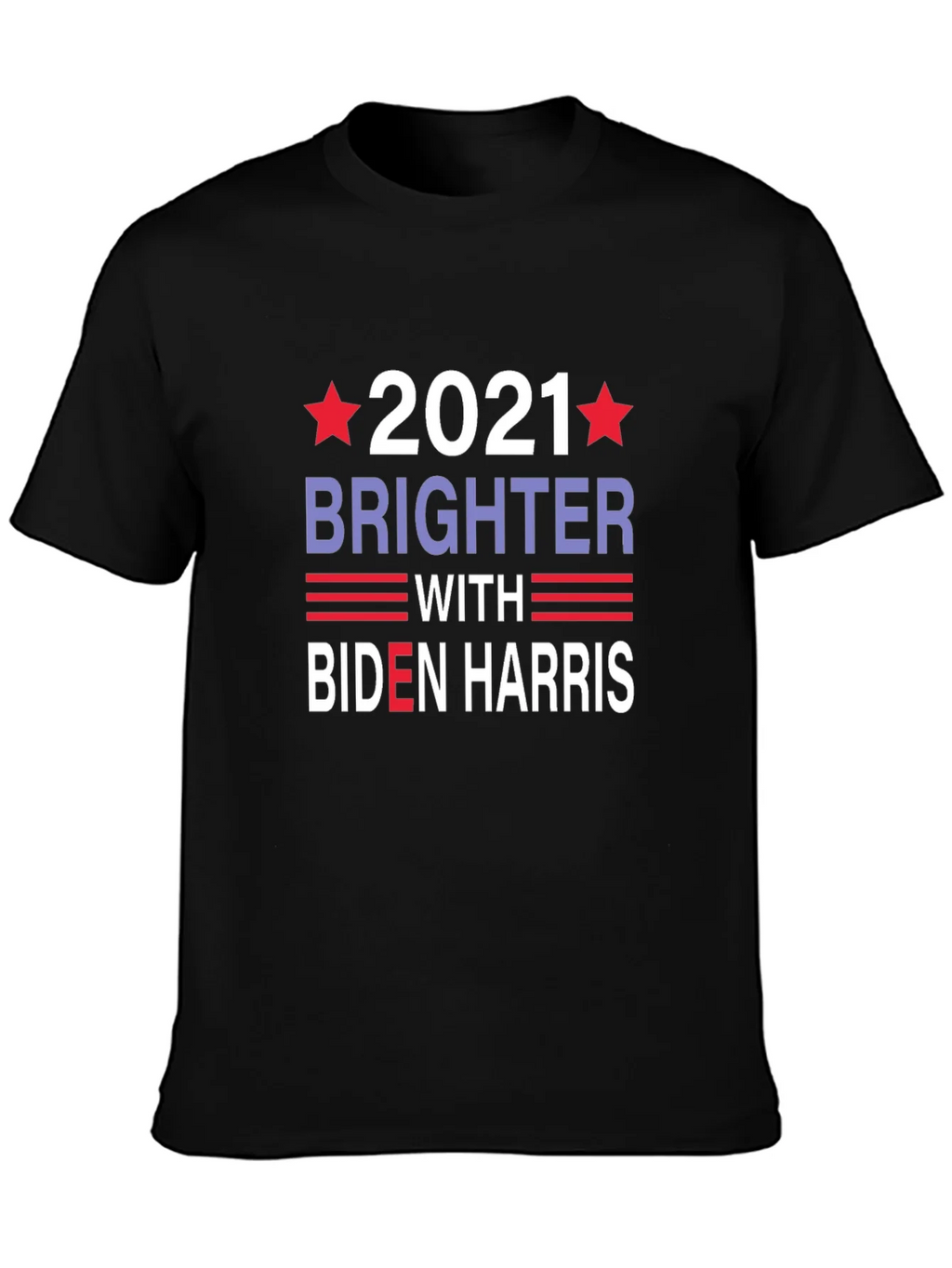 Biden Harris 2021 Brighter Graphic T-Shirt product image 3