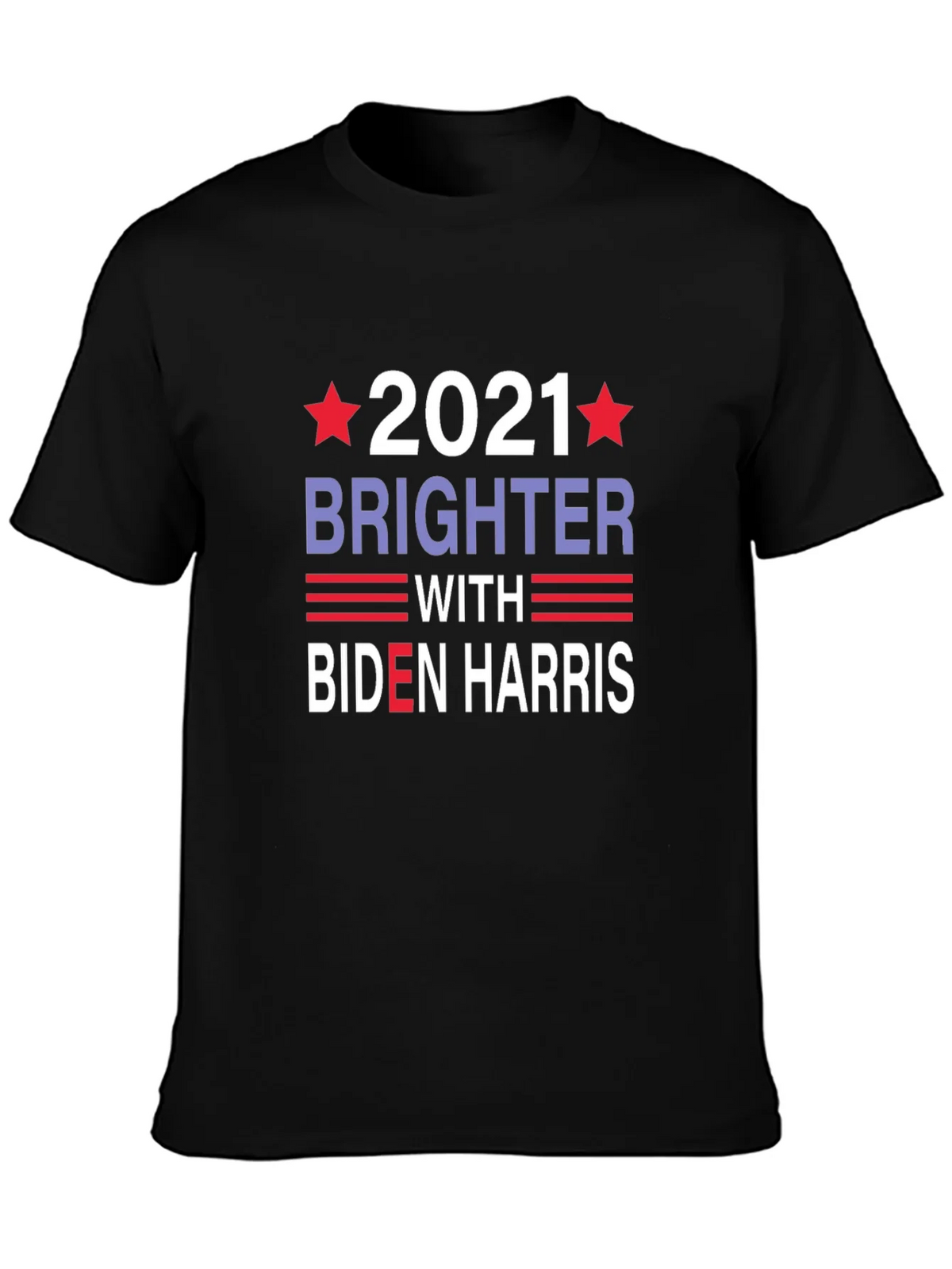 Biden Harris 2021 Brighter Graphic T-Shirt product image 3