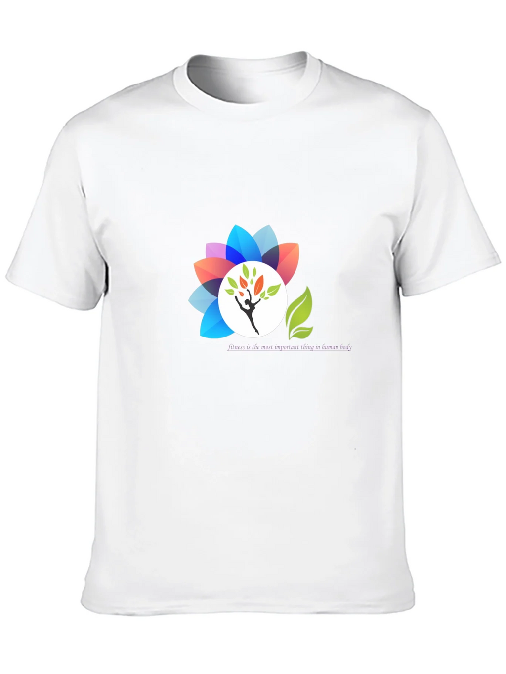 Black T-Shirt with Floral Design product image 9