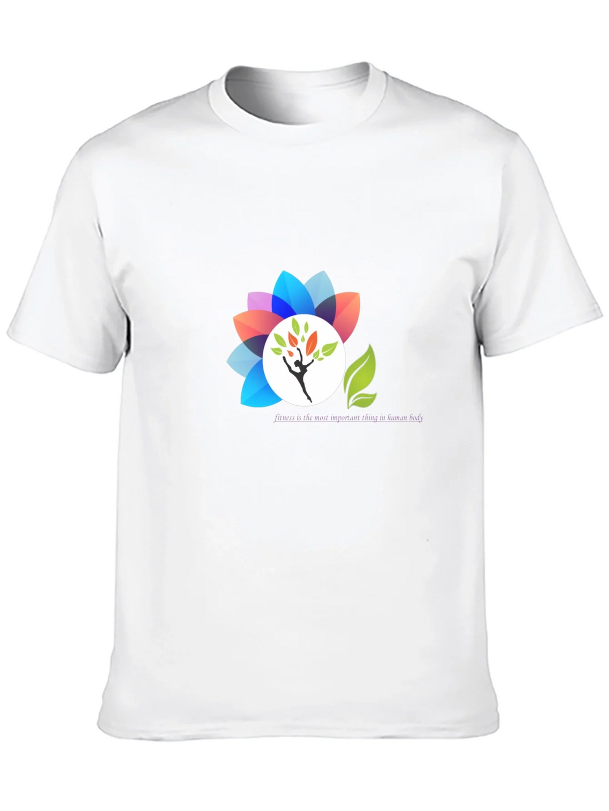Black T-Shirt with Floral Design product image 9