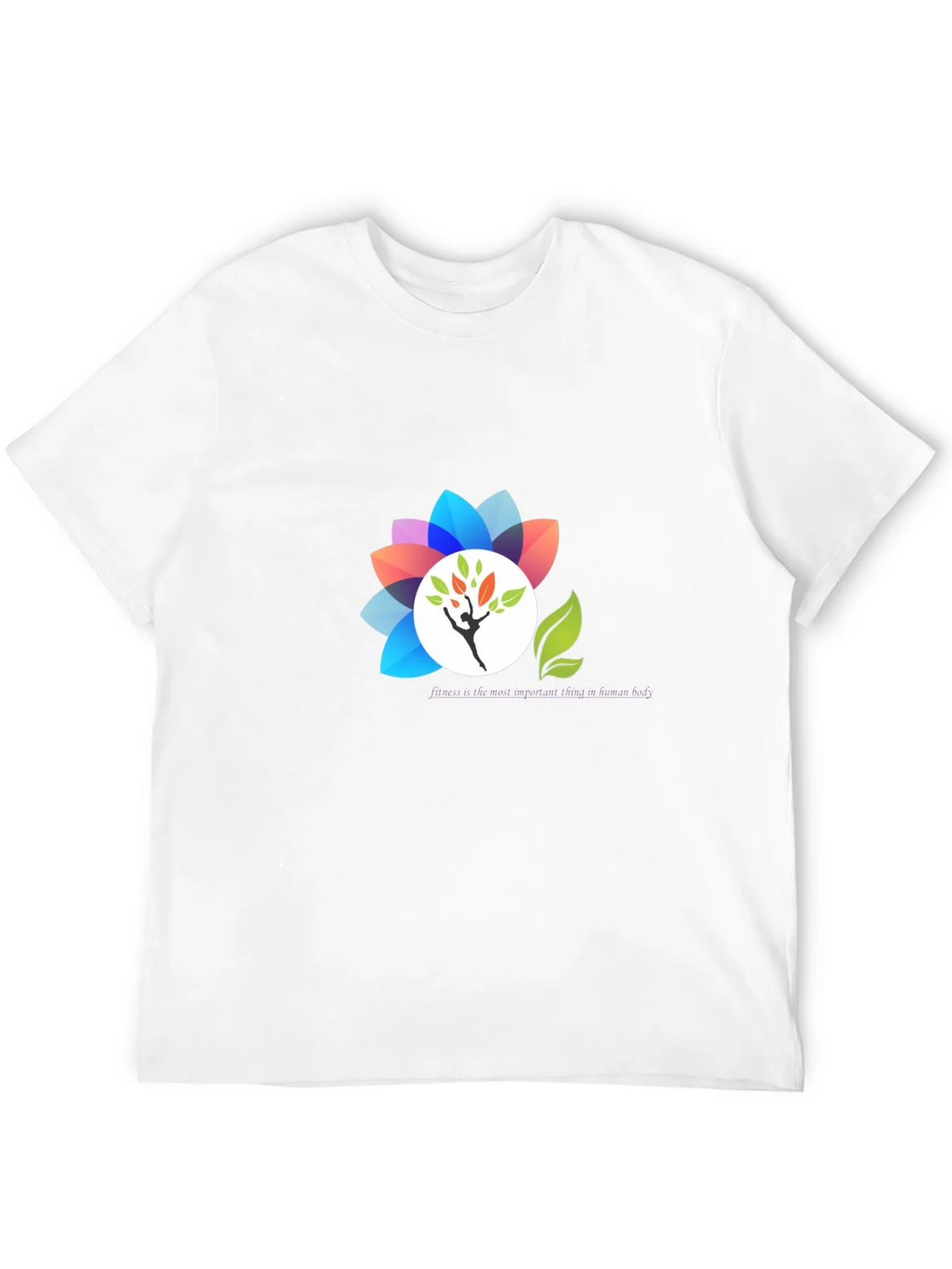 Black T-Shirt with Floral Design product image 11