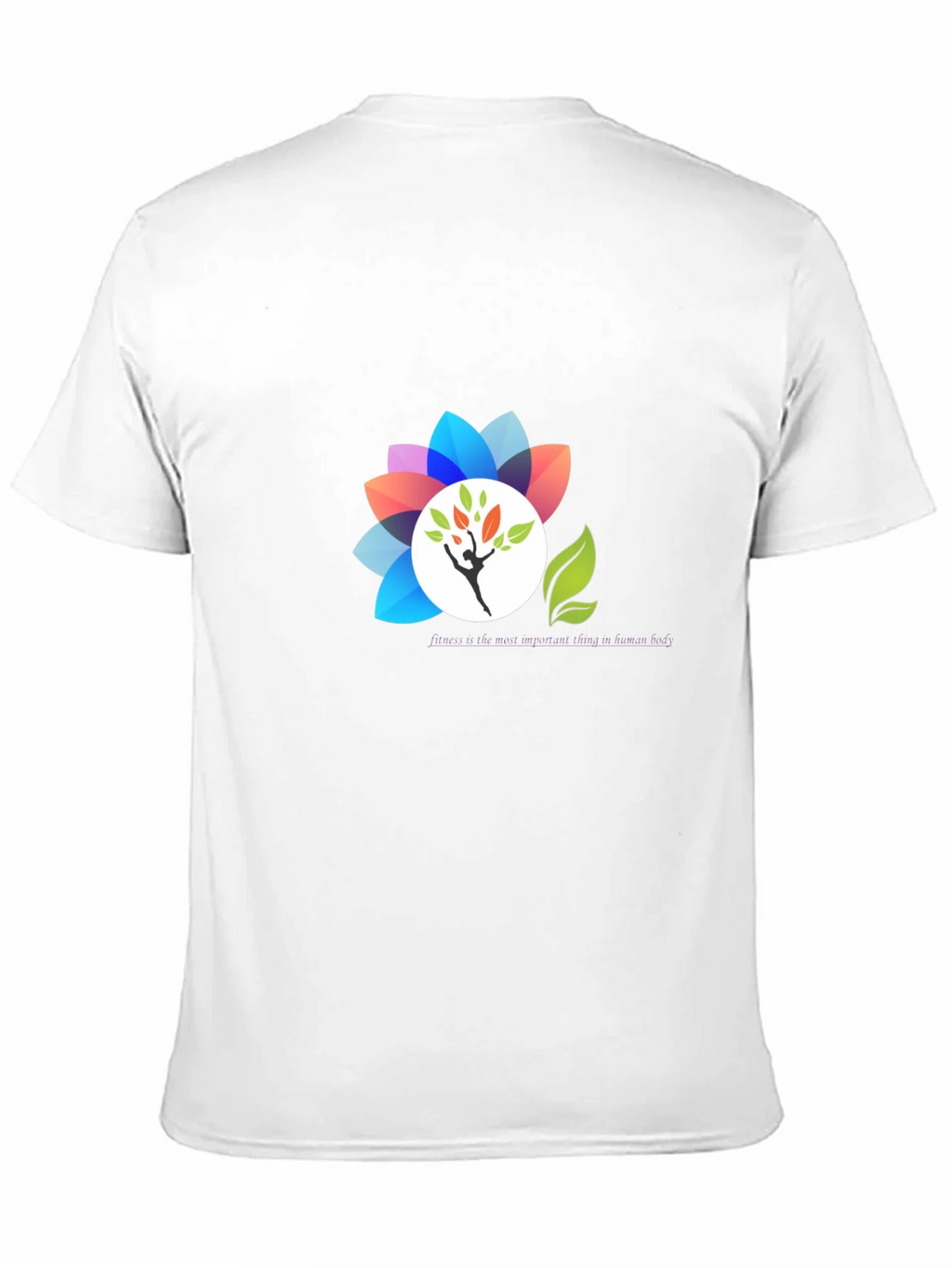 Black T-Shirt with Floral Design product image 10