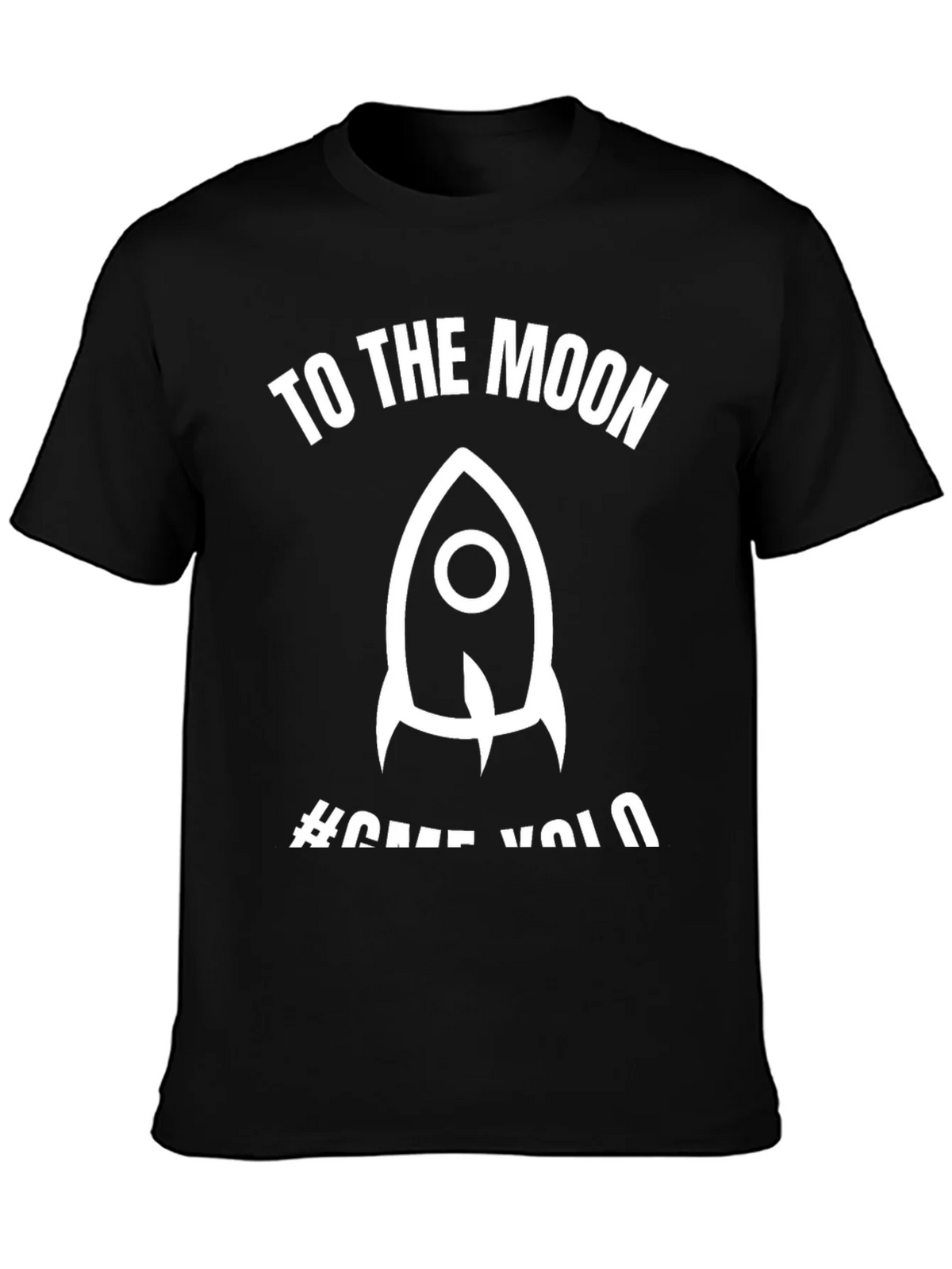 To The Moon Rocket Graphic T-Shirt product image 3
