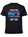 80s Costume Graphic T-Shirt - Retro Party Tee product image 1