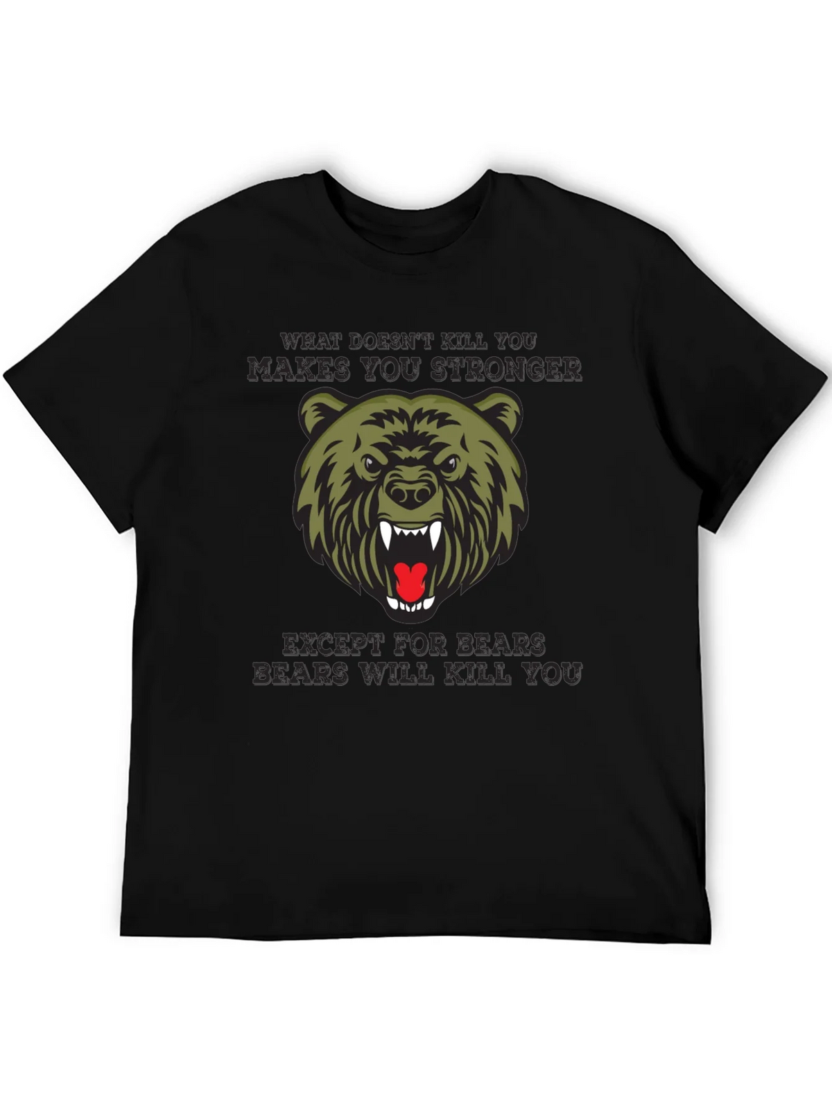 Bear T-Shirt - What Doesnt Kill You Makes Stronger product image 5