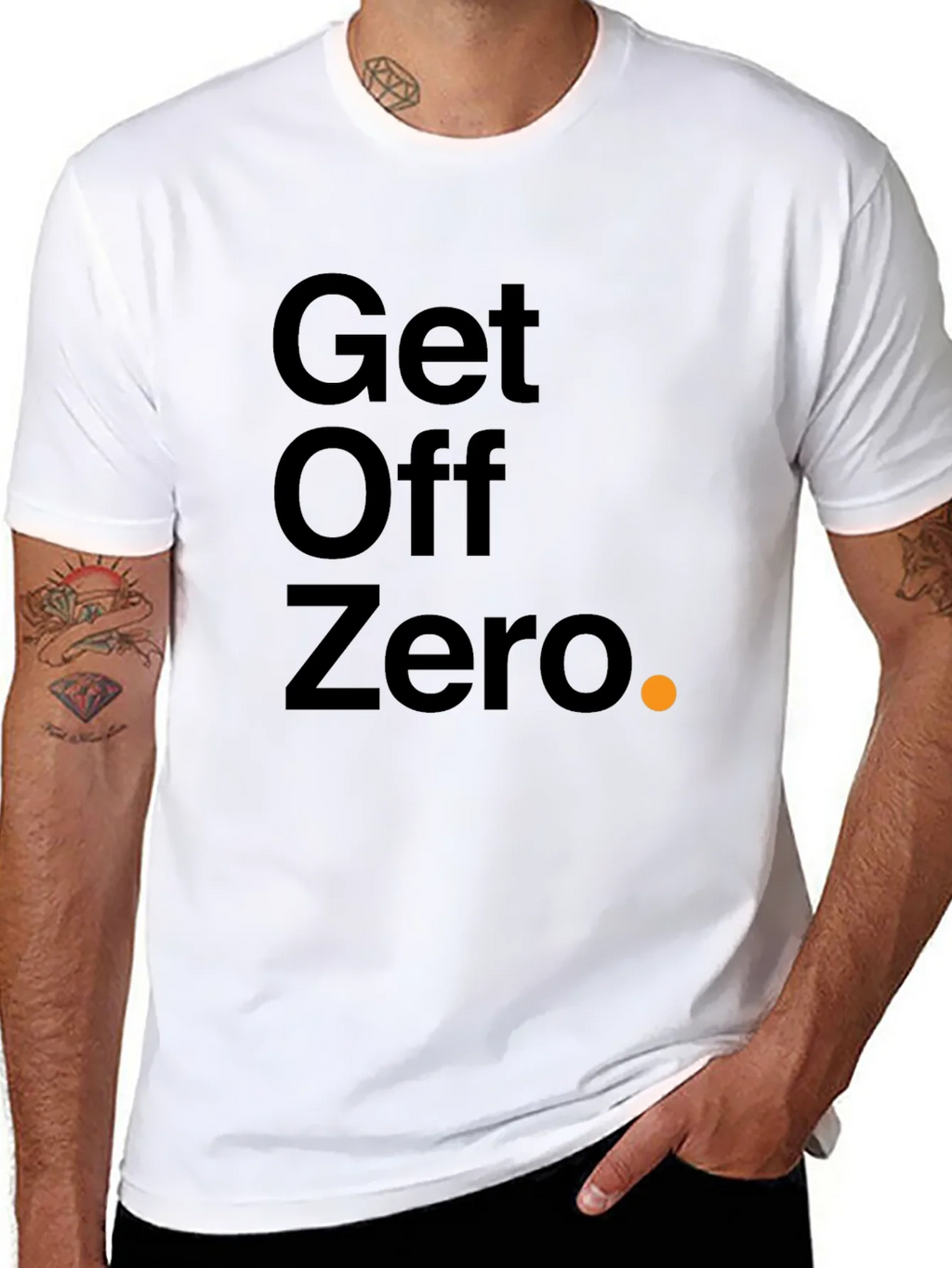 Get Off Zero Graphic Tee - Stylish Comfort product image 6