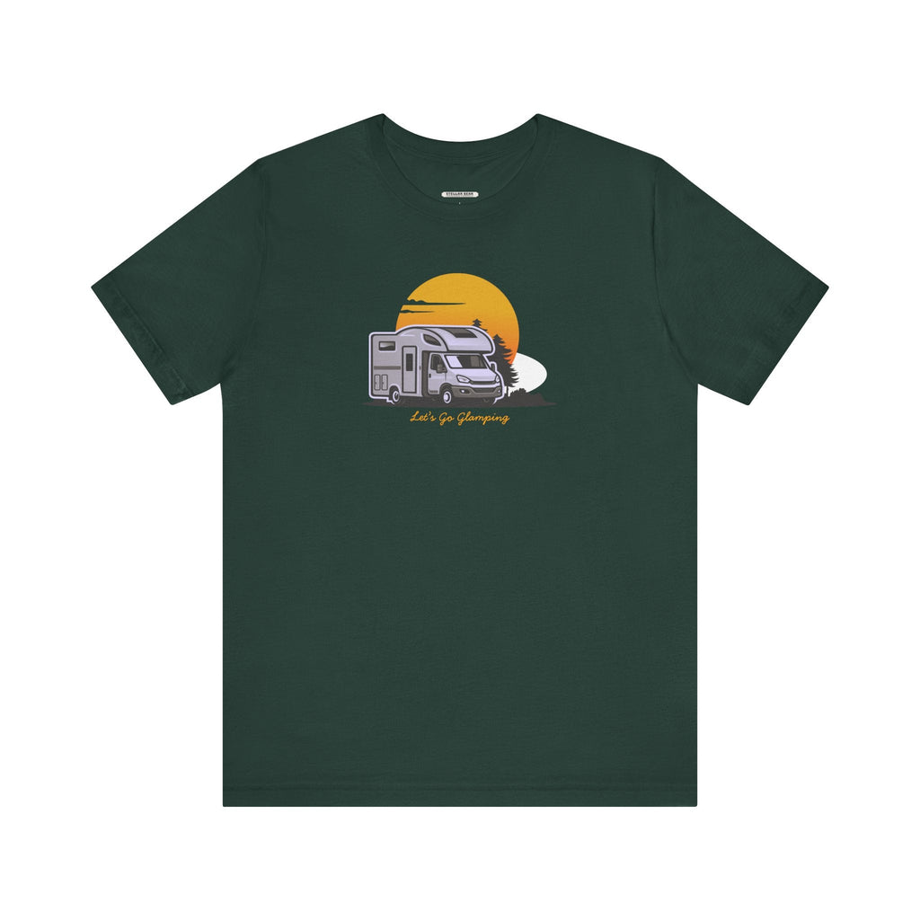 Let's Go Glamping RV Graphic T-Shirt product image 10