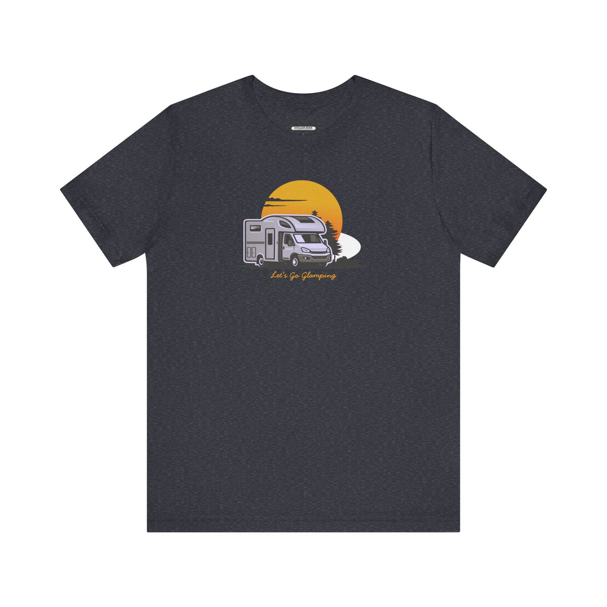 Let's Go Glamping RV Graphic T-Shirt product image 14