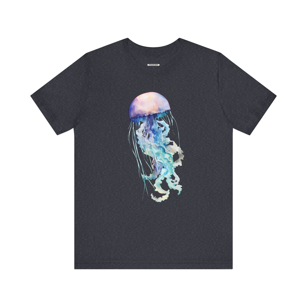 Jellyfish Lavender Green Graphic T-Shirt product image 8