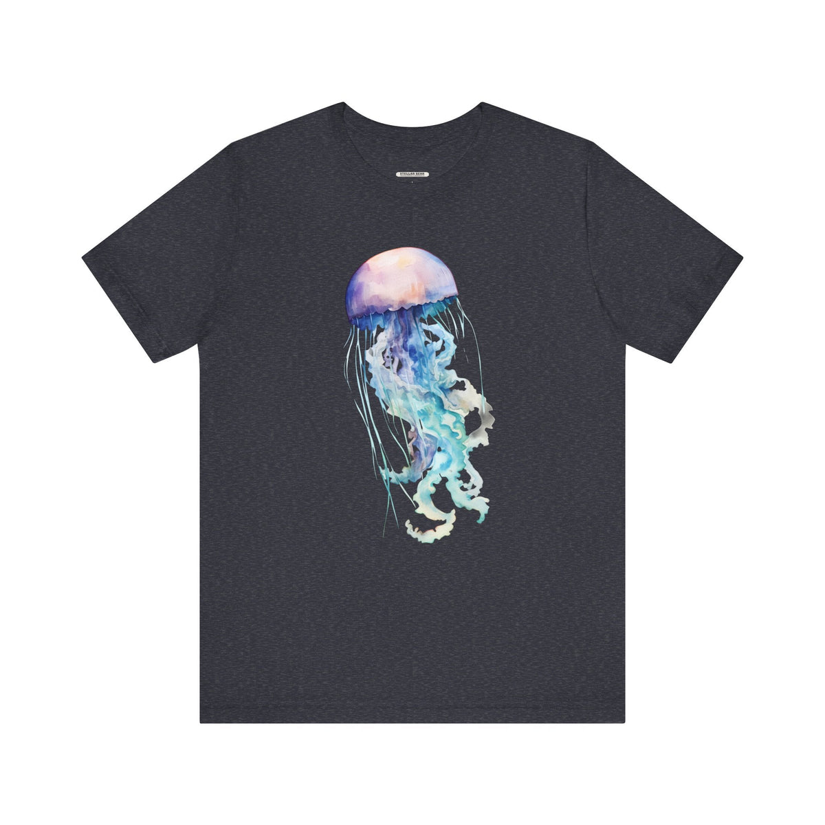 Jellyfish Lavender Green Graphic T-Shirt product image 8