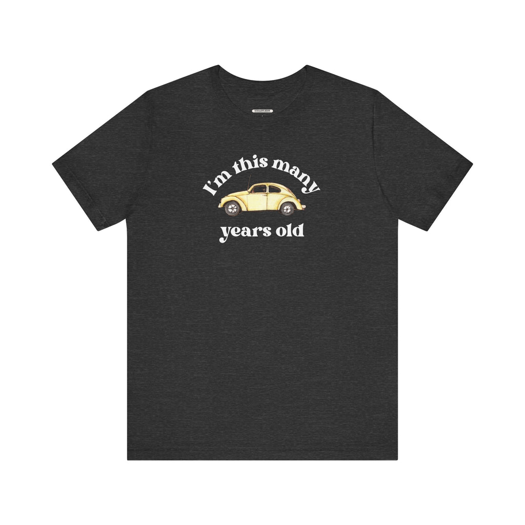 I'm This Many Years Old (Car) Graphic T-Shirt product image 7
