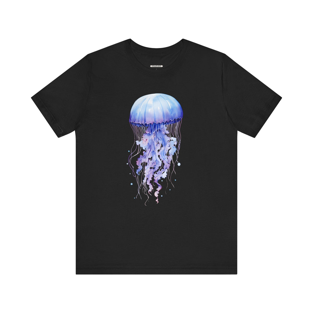 Jellyfish Lavender Blue Graphic T-Shirt product image 9