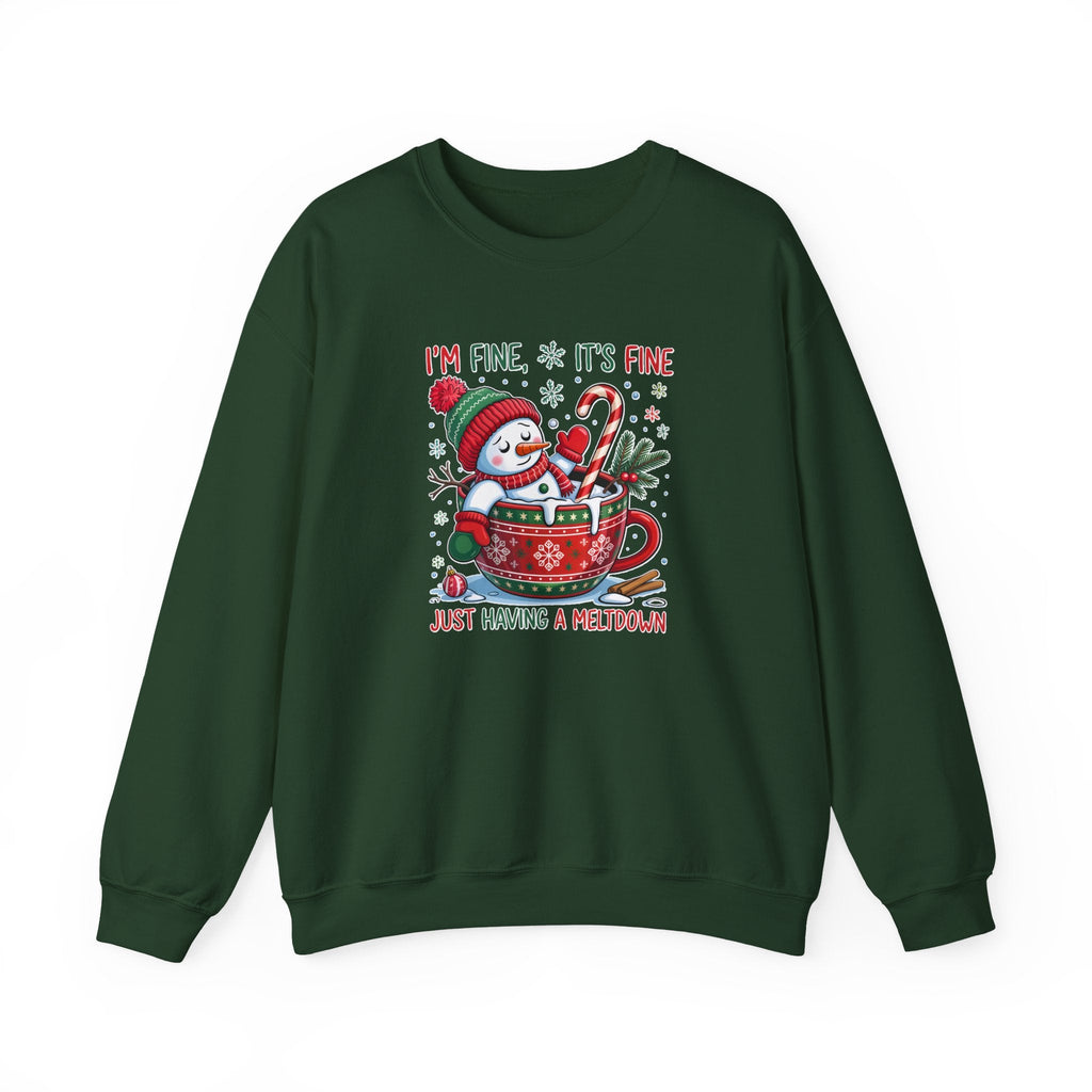I'm Fine, It's Just Having a Meltdown Graphic Sweatshirt product image 9